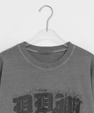 Podane Pigment Printing Over Long Sleeve Tee