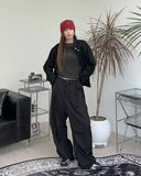 Elin String Parachute Slacks