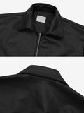 Planning Over Fit Single Leather Jacket