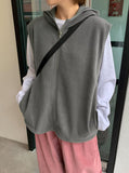 [BAONHAUS] Camrover Fleece Hood Vest