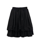Lilum Balloon Tiered Midi Skirt