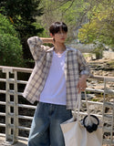 Monet Summer Check Shirt