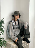 Socle Shirring Pleated Two-Way Jogger Pants