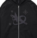 Milky Way Zip Hoodie