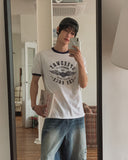 Speedy Printing Ringer Short Sleeve T-shirt