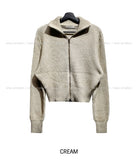 Doa Two Way Knit Zip-up