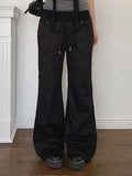 T-Shion Rivet Pocket Banding Bootcut Pants