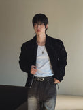 Leon Velvet Denim Jacket
