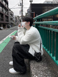 Snow heavy mohair cardigan
