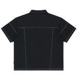 DOUBLE POCKET STITCH PIQUE SHIRT