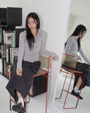 Weden Pile Banding Cotton Cargo Long Skirt