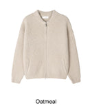 Helid Boucle Knit Zip-Up