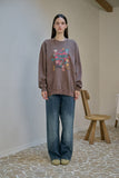 Happy Callie Raglan Pigment Sweatshirt