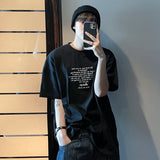 In-out lettering short sleeve tee