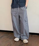 Sihan String Banding Stripe Cargo Pants