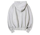 Overful Crop Sweat Hood Zip Up