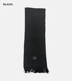 [EEUN BASIC] Heavy Rib Fringe Muffler