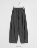 [unisex] Psil Eyelet Summer Nylon Wide Pants