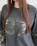Lot Camo Layered T-Shirt