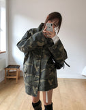 Molky Vintage High Neck Field Jacket