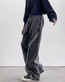 Saint Black Curve Wide Denim