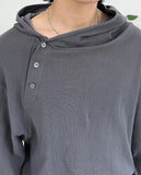 Niello Waffle Hooded Long Sleeve