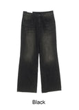 Nerit Washed Flare Denim Pants