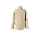 [MADE/Quilted Lining] Manu Fluffy Fur Half Quilting Coat