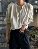 Summer Round Short Sleeve Cardigan