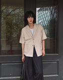 Heyd Linen Half Blazer