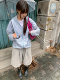 Swinn Pintuck Belt Banding Bermuda Pants