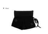 Drone Folding Short Knit Studd Pants