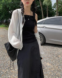 Azi Yeori Hooded Blouse