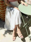 Feud Flared Banding Long Skirt