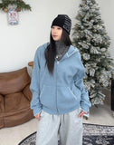 Any Stitch Knit Hood Zip Up