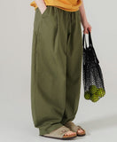 Washed Cotton Balloon Pants