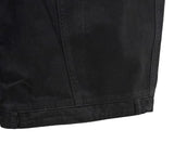 Curved Cotton Cargo Pants