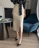 Bonia Slit Skirt