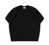 Load Cable Short Sleeve Knit