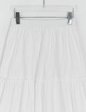 Newken Frill Banding Long Skirt