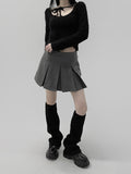 Chelf Pleated Mini Skirt