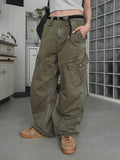 Mute Dying Wide Cargo Pants
