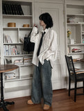 Dilly Washing Balloon Denim Pants