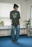 Dolphin Hearts Pigment Short Sleeve Tee
