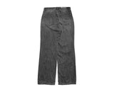Mokin Black Denim Washing Wide Pants