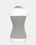Tinlu Halterneck Stripe Cap Sleeveless