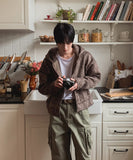 Rookie Mohair Cropped Hooded Jacket