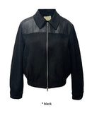 MIX SUEDE BLOUSON JP
