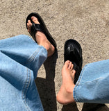 Sunday Summer Leather Flip Flops +4.5cm
