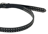 (Cowhide) Ger stud 25 mm belt